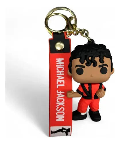 Llavero Colgante Michael Jackson Smooth Criminal Thriller Color