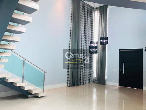 Casa À Venda, 380 M² Por R$ 2.980.000 - Condomínio Maison Du Parc - Indaiatuba/sp - Ca0885
