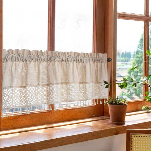 3 Cortinas De Ventana Pequeñas, Cortina Corta Para Ventanas