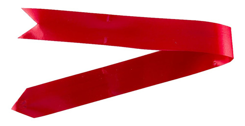 Moño Decoracion Liston Liso Abánico Mediano 50 Pzas Celosa Color Rojo