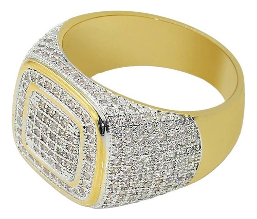 Orfi Glitter Cuadrado Ring For Man Boda Compromiso