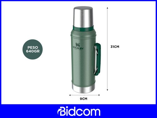 Termo Stanley 950ml Manija Pico Cebador Original Verde