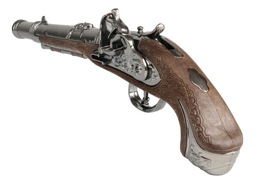 Pistola Revolver Bucanera Pirata Juguete Disfraz Infantil Tx