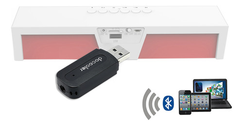 Adaptador Auxiliar Mini Usb O De 3.5 Mm Para Coche/hogar