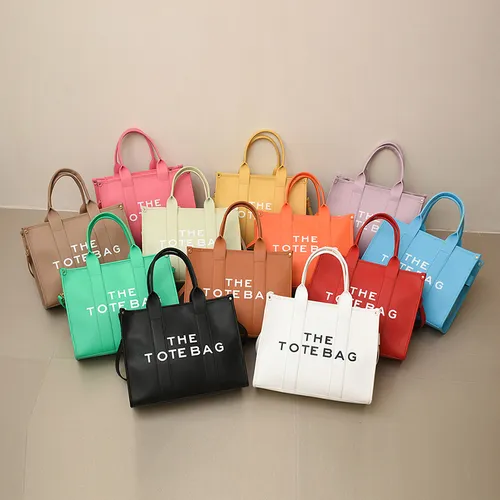 Bolso De Mano Grande, Elegante, Versátil Y Simple Para Mujer