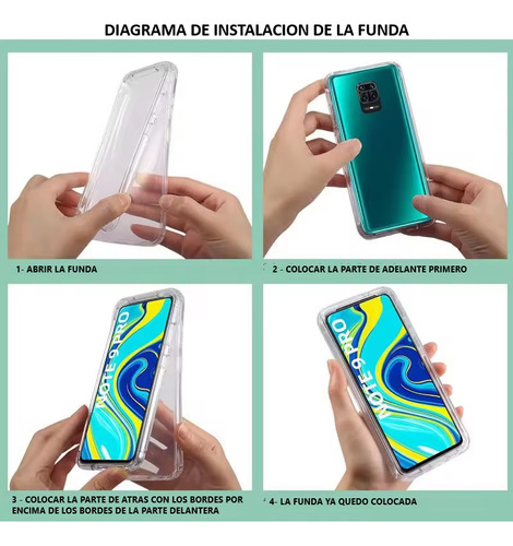 Funda 360 Silicona Ultrafina Compatible Con Xiaomi 15 Ultra Transparente 360 Silicona