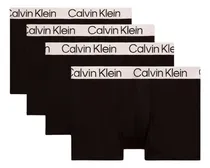 Comprar Boxer Trunk Calvin Klein Negro Pack X4 Original