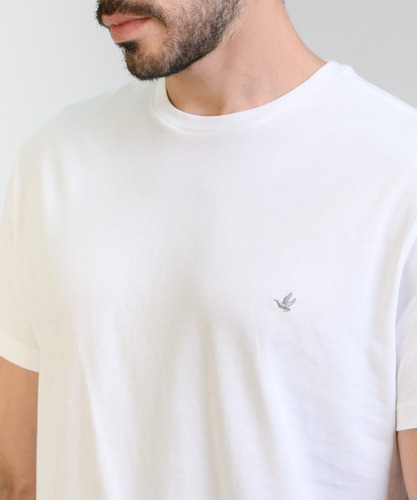 Remeras Hombre Brooksfield Algodón Premium Lisa Moda 1066b