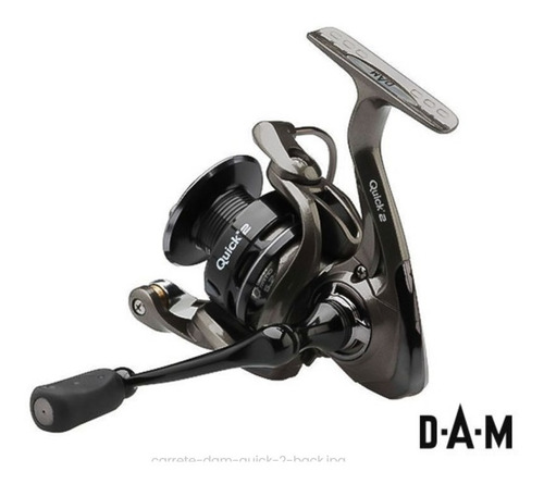 Carrete Dam Quick 2 4000fd 5+1 Rodamientos.trucha Salmon