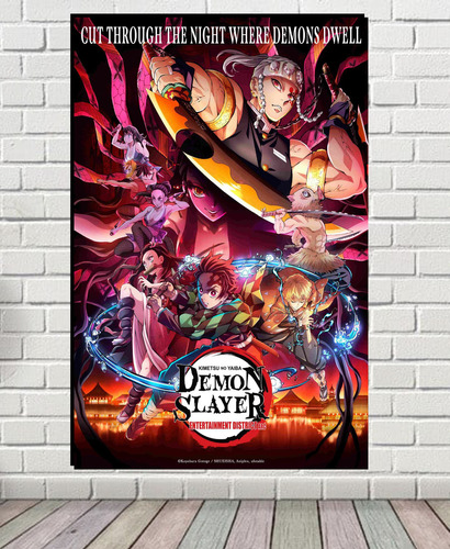 Cuadro Decorativo Demon Slayer 1