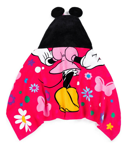 Toalla Niña Minnie Mouse Capucha Bata