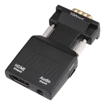 Comprar D Adaptador Vga Para Hdmi Conversor De Áudio E Vídeo Vga