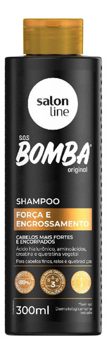 Salon Line Shampoo Bomba Força & Crescimento 300ml