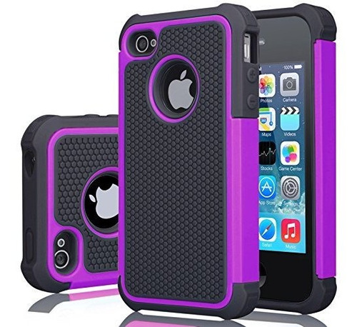 Funda iPhone 4s, iPhone 4 Funda, Amortiguador De Y69qw