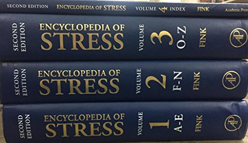 Livro Encyclopedia Of Stress De Fink George Elsevier Uk