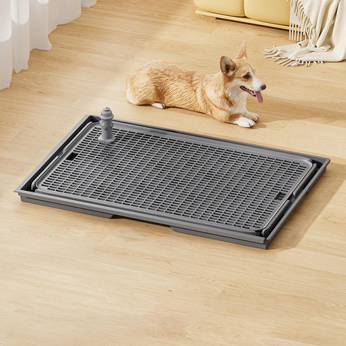 Orinal Para Perros, Rejillas De Malla Para Gris Oscuro