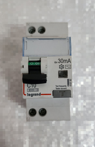 Interruptor Diferencial Monoblock 10 Ka Curva C 410792 Legra