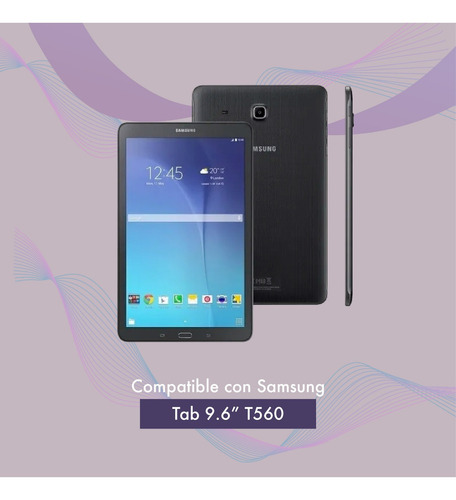 Imagen 8 de 10 de Funda Niños + Vidrio Compatible Samsung Tab E 9.6 Pul T560