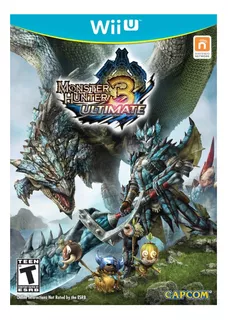 Wiiu - Monster Hunter 3 Ultimate - Midia Fisica - Novo