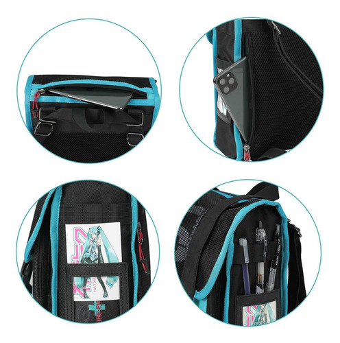 Mochila Cuadrada 2 Vías, Serie Colaboración Para Uso Urbano