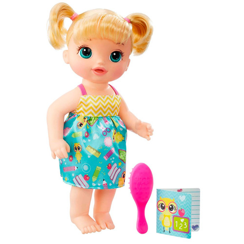 Boneca Baby Alive Escolinha Loira B7223/b7222 - Hasbro