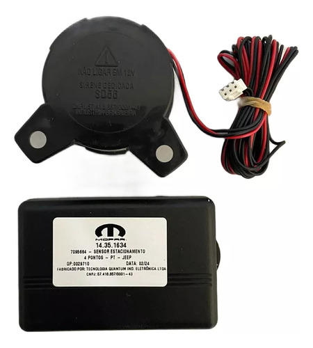 Kit Sensor Estacionamento Traseiro Jeep Renegade