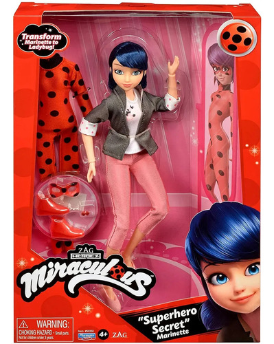 Miraculous Ladybug  Marinette Super Hero Secret 