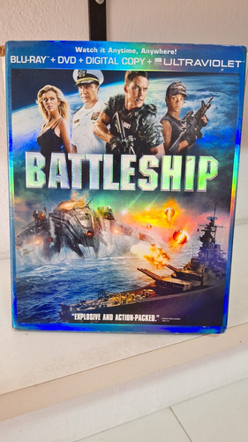 Blu-ray + Dvd -- Battleship ( Batalla Naval )