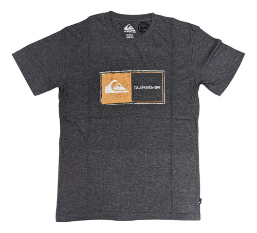 Remera Quiksilver Manga Corta Hombre Core Lockup