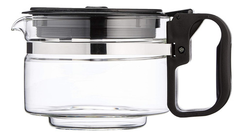 Vaso De Vidrio Para Cafetera Adaptable Con Tapa Regulable