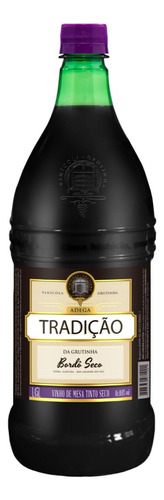 Vinho Tinto Bordô Seco Tradição Serra Gaúcha Pet 1,45l