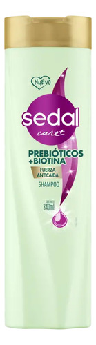 Shampoo Sedal Prebioticos + Biotina Fuerza Anticaida 340ml