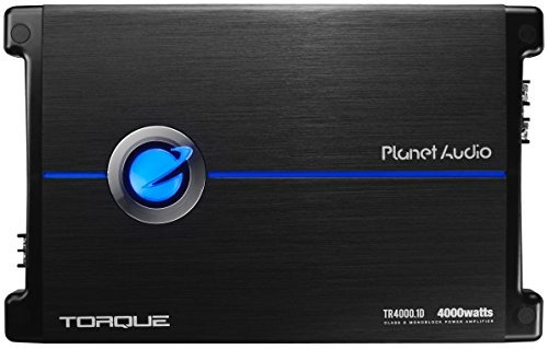 Planet Audio Tr4000.1d Torque 4000 Watt 1 Ohm Stable