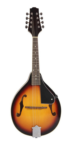 Imagen 3 de 6 de Mandolina Sunburst 8 Cuerdas Tilo Con Instrumento Musical
