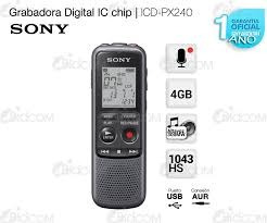 Grabadora De Voz Portable Sony Px240