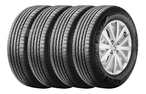 Kit 4 Neumáticos Continental 175 70 R13 Powercontact2 82t
