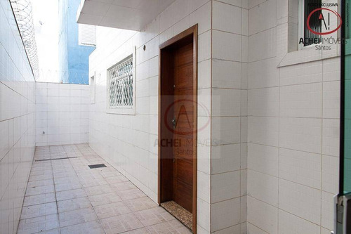 Casa Com 4 Dormitórios, 3 Suítes 453 M² - Venda Por R$ 2.500.000 Ou Aluguel Por R$ 15.000/mês - Campo Grande - Santos/sp - Ca1176