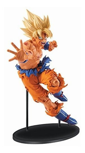 Banpresto Dragon Ball Z 8.7 Pulgadas Goku Figura, Doqcu