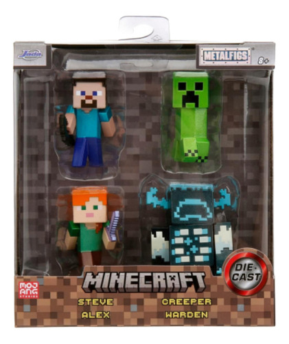 Figuras Metálicas De Minecraft