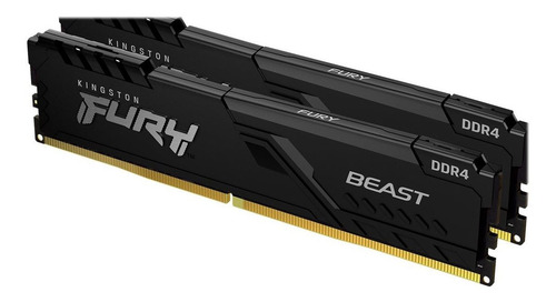Memoria Ram Kingston Fury Beast 8g 2666mhz Ddr4 Cl16 Dimm Ub (Usado)