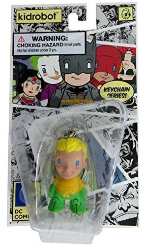 Kidrobot Dc Comics Llavero Series Aquaman Keychain, 1.5-inch