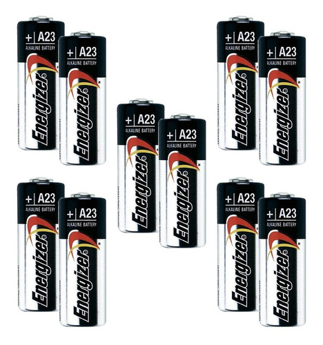 Imagen 2 de 3 de Pilas A23 Energizer 20 Unidades Oferta Alarmas Timbre Llaves