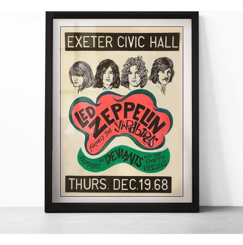 comprar Cuadro Rock - Led Zeppelin - Poster Vintage