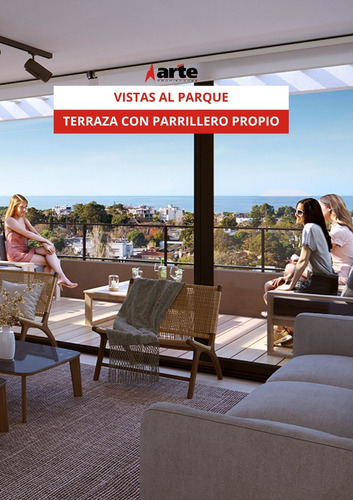 Venta De Apartamento De 2 Dormitorios En Barra De Carrasco Con Terraza Orientada Al Sol
