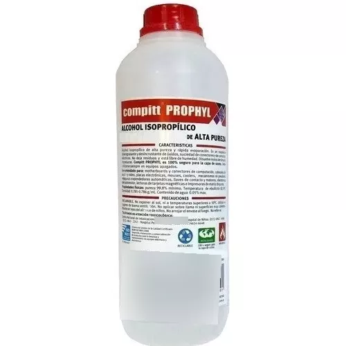 Compitt Prophyl 70 Alcohol isopropílico al 70% limpieza desinfecci