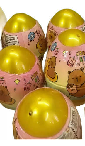 Huevos Sorpresa Llavero Capibara X Unidad 1 H Ideal Souvenir