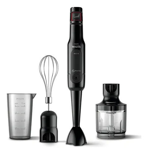 Mixer Pro Mix 3 Em 1 Philips Walita Ri2622 400w Jarra 500ml Preto