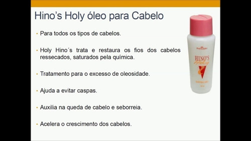 Imagem 5 de 8 de Hino's Holy - Óleo Para Cabelo