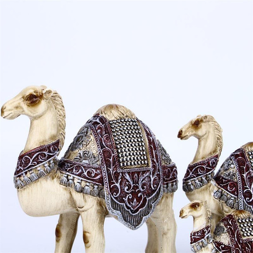 5 Piezas De Escultura De Animales De Resina, Estatuas De