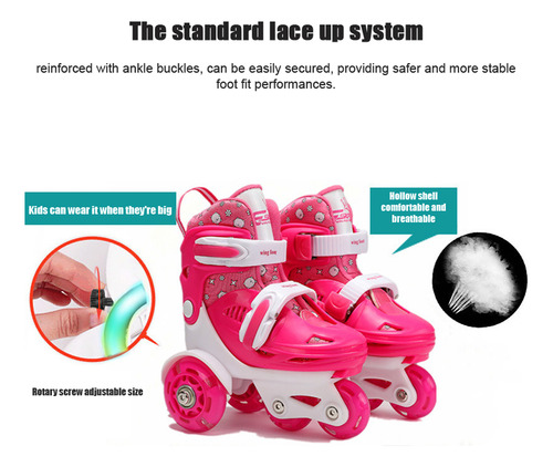 Zapatos De Patinaje Para Niños Roadblock Skates, Mochilas Pa